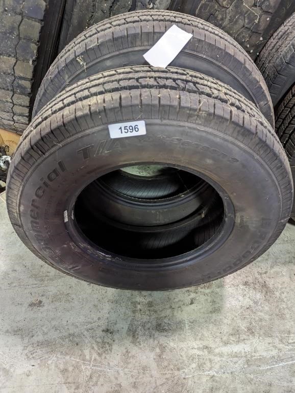 (2) Tires: LT225/75R16