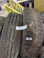 (2) Tires: 315/80R22