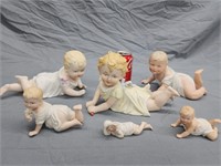 7 piano babies.   German and others.  Look at the