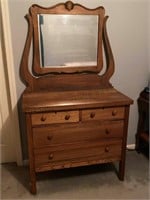 Antique Dresser w/Mirror