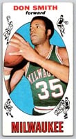 1969 Topps Basketball #52 Don Smith