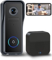 Factory Sealed $70 Wireless Video Doorbell Camera