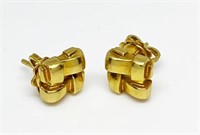 Tiffany & Co. 18K Yellow Gold Earring Studs.