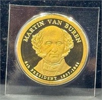 Proof 2008-S Van Buren Presidential Dollar