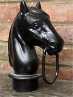 Horse Head Fence Post Topper