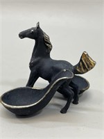 Black Horse Twin Tobacco Pipe Stand