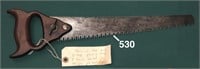 George H Bishop 14-inch pruning saw with adjustabl