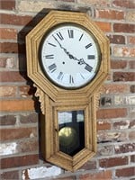 Winding Wall Clock