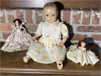 3 Antique Dolls (Incl. Horsman Dolls)