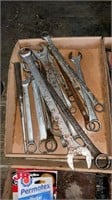 Various sized wrenches