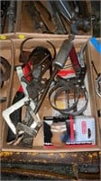 Oil filter wrenches, lock, chainsaw chain,
