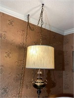 Hanging Brass Lamp