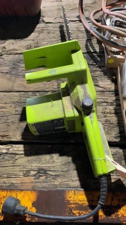 Patriot corded chainsaw (not tested)