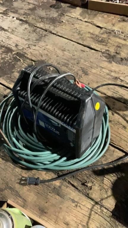 Jump pack and extension cords (not tested)