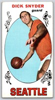 1969 Topps Basketball #73 Dick Snyder