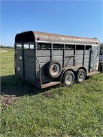 Western Way Bumper Pull Stock Trailer 6' x 16'