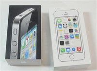 2 Empty Boxes Iphone 4 32GB & Iphone 5S 32 GB