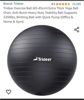 TRIDEER EXERCISE BALL
