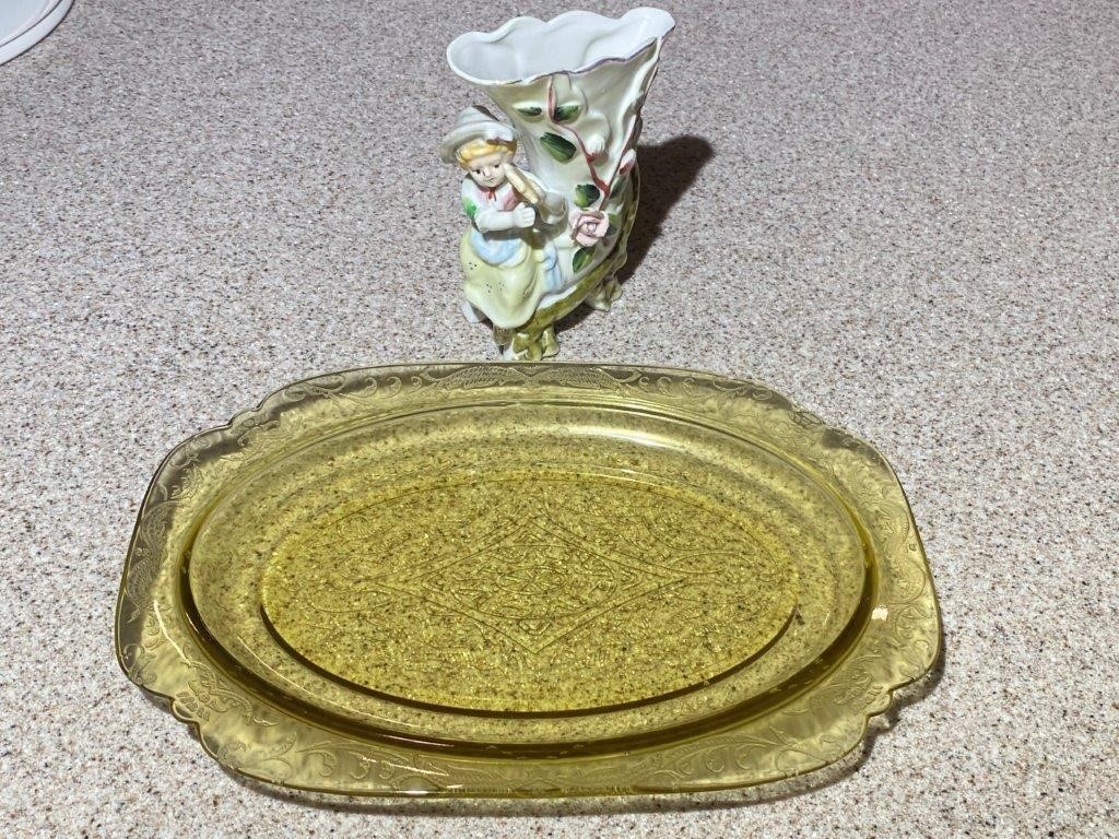 Vase & Plate