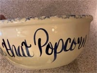 Love That Popcorn Pottery Bowl