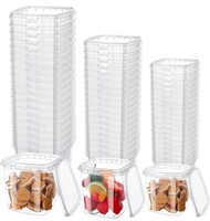 60 SET PLASTIC FOOD CONTAINERS