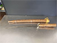 Sword w Wood Sheath