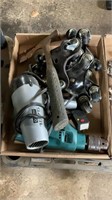 Power drill (untested), roller dollies