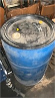 55 gallon barrel with feed