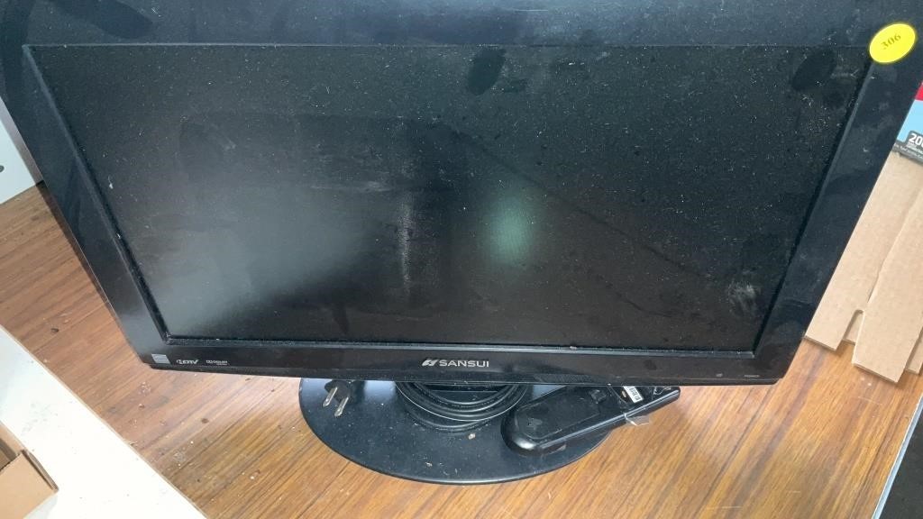 16” sansui tv not tested