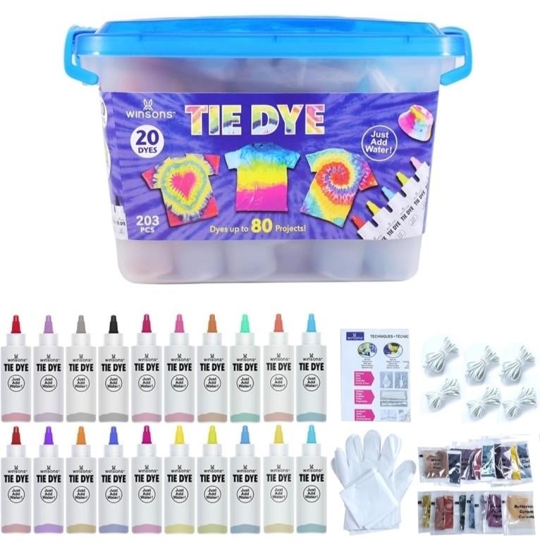 21 TYE DIES COLOURS