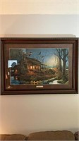 Terry Redlin framed picture