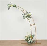 8' CRESCENT MOON WEDDING ARCH