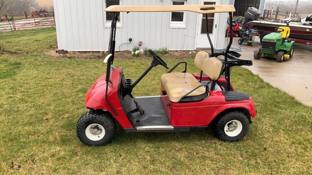 E-z-go golf cart, gas’s powered, has fuel issues,