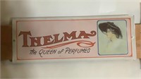 Thelma The Queen Of Perfumes Metal Sign Repro