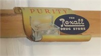 Vintage Purity The Rxall Drug Store Sign
