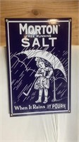 Morton Salt Metal Sign Repro