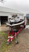 1993 Champion bass boat 200 horsepower mariner