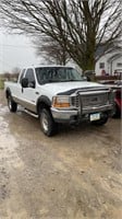 2001 ford f-250 diesel extended cab long bed