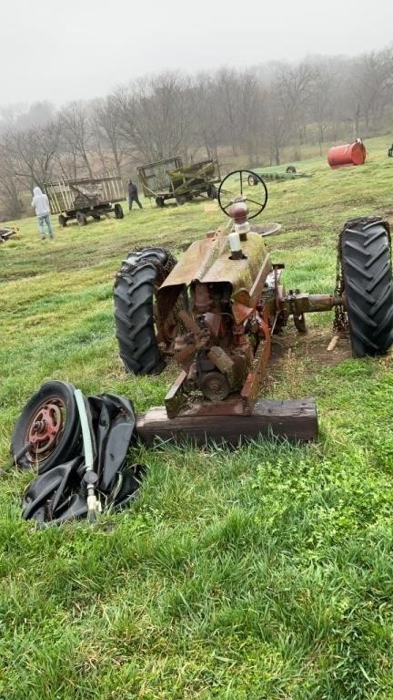 Case IH M narrow front tractor not running not