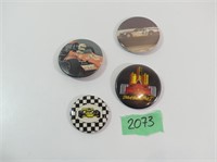 (4) Badges 2.75-1.75 dia