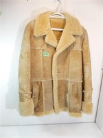 Sears Sheep Skin Vintage Jacket Size 42