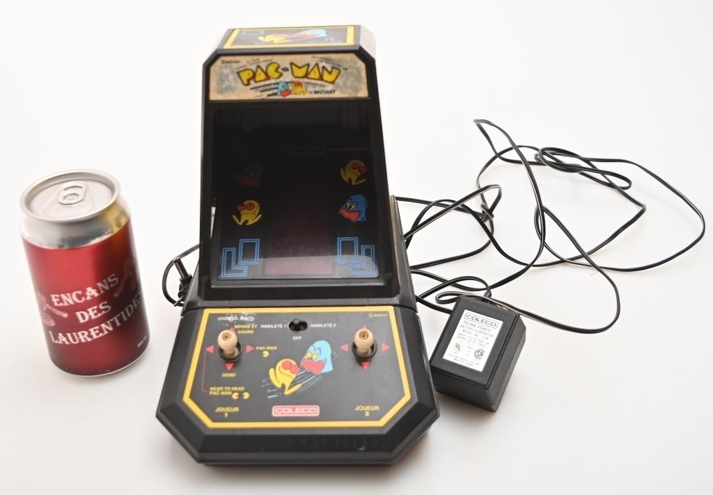 Arcade Pacman Coleco, originale, 1981,