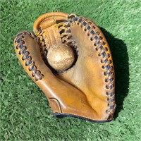 Vintage Professional Model Baseball Glove