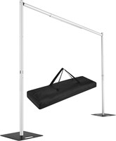 Hecis Pipe and Drape Backdrop Stand Kit 8ft x 10ft