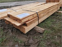 52 - 1x6x8 Hemlock Lumber