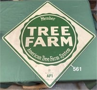 MEMBER TREE FARM American Tree Farm System sign