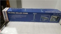 Folding roller stand