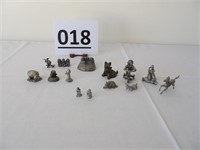 Little Gallery & Others Pewter Figurines