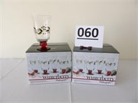 Winterberry Pfaltzgraff Glasses - 2 Boxes