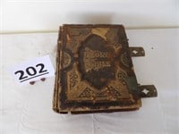 Bible - Dated 1884